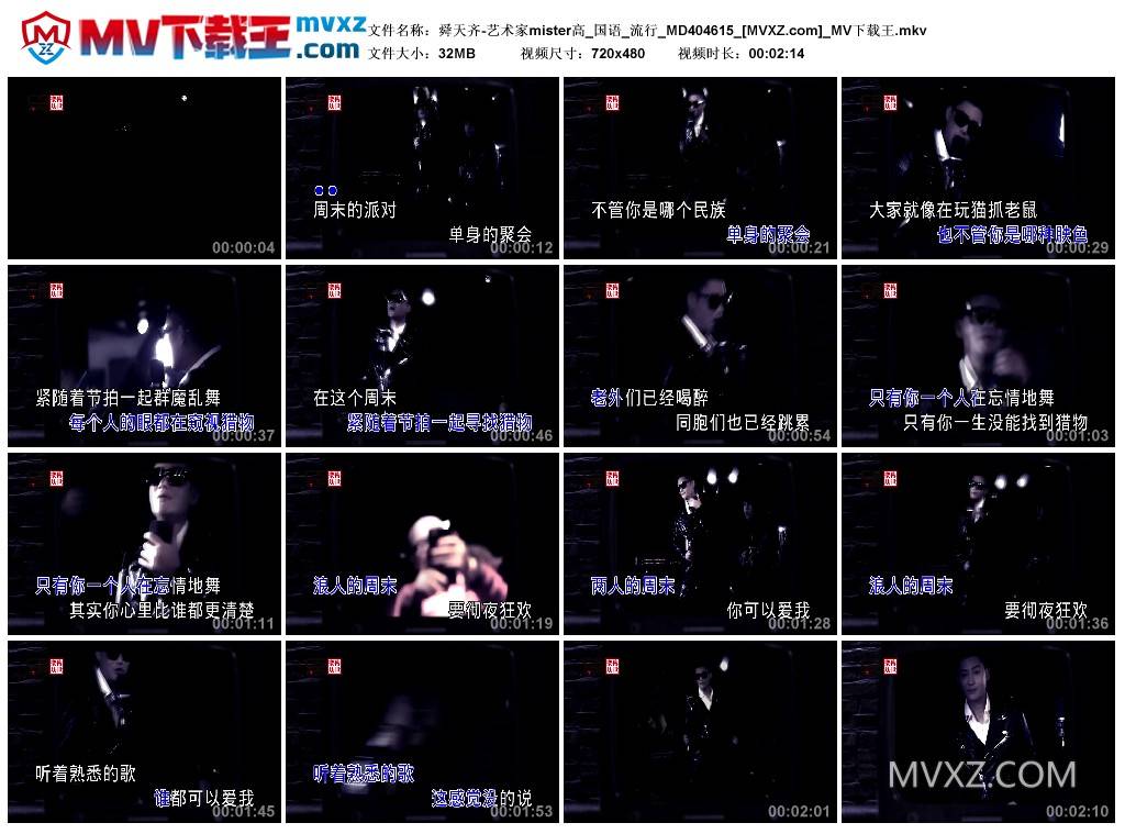 舜天齐-艺术家mister高_国语_流行_MD404615